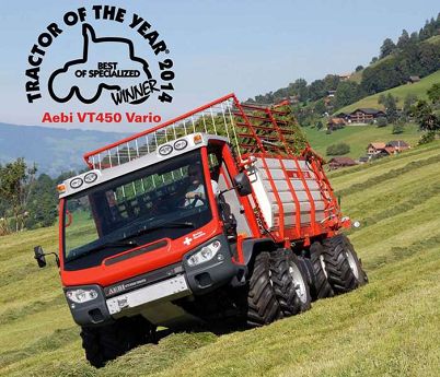 Tractor of the year 2014 Tractor of the year 2014